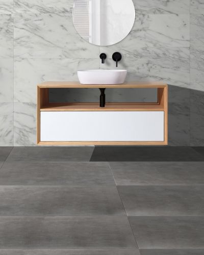 Paloma 1200 Solid Ash Natural Wall Mounted Vanity