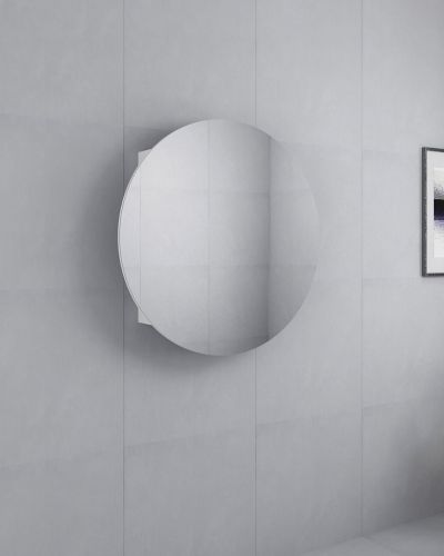 Round Mirror Cabinet 600