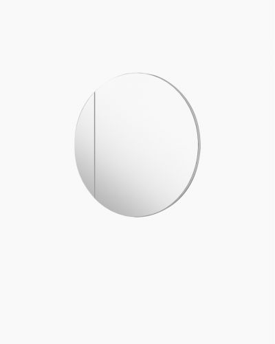 Round Mirror Cabinet Recessed 600
