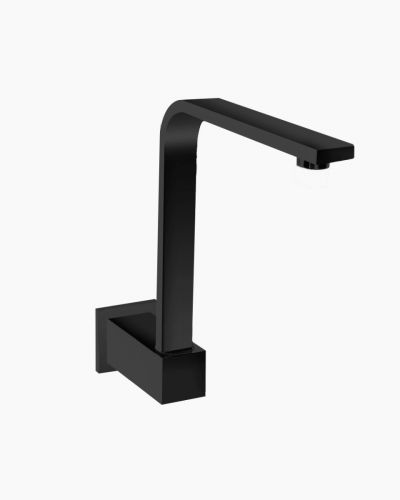 Sebastian Swivel Wall Spout Black