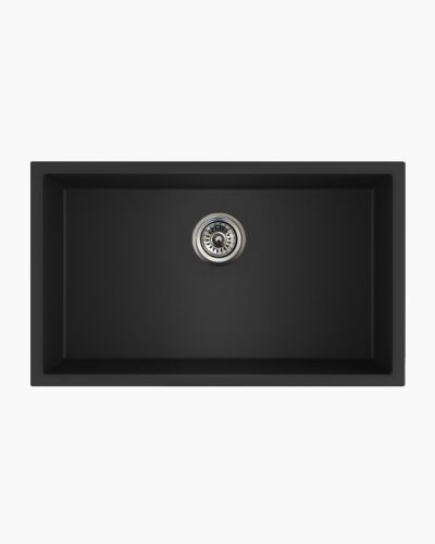 Ontario Extra Large Granite Kitchen Sink Black