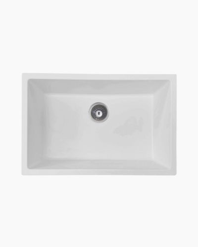 Ontario Extra Large Granite Kitchen Sink White