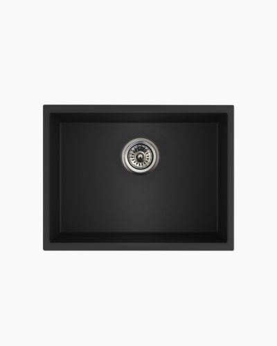 Ontario Large Granite Kitchen Sink Black