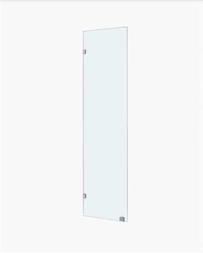 Ponti Frameless Shower Panel 400mm