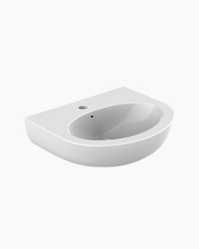 Hawking Wall Mounted Care Ceramic Basin with Shroud