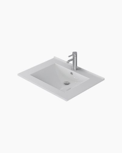 Ceramic Vanity Basin Bench 600 