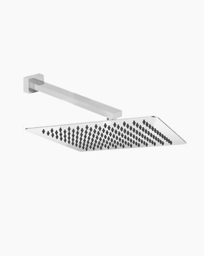 Sebastian Wall Shower Arm & Luxor Shower Head Set 