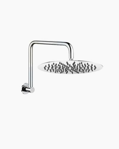 Eleanor Wall Gooseneck Shower Arm & Vera Shower Head Set