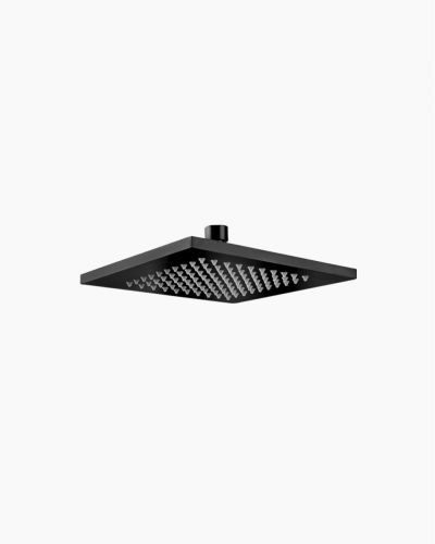 Quentin Square Brass Shower Head Black
