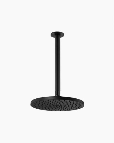 Eleanor Ceiling Shower Arm & Shower Head Set Black