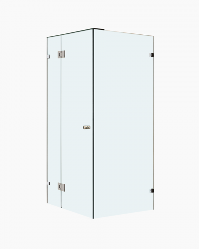 Oxley Frameless Shower Screen 900mm for Base