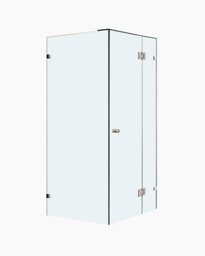 Oxley Frameless Shower Screen 900mm for Base