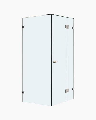 Oxley Frameless Shower Screen 900mm Actual