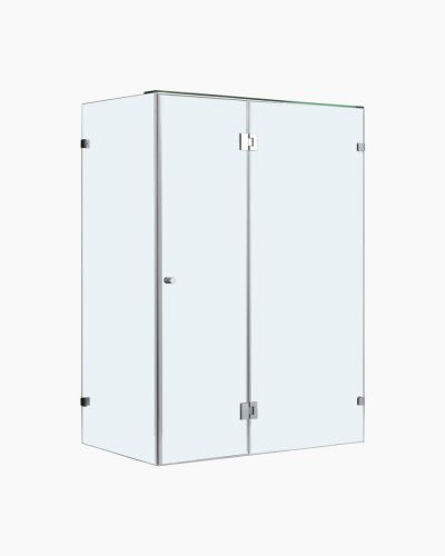 Oxley Frameless Shower Screen 1500mm Actual