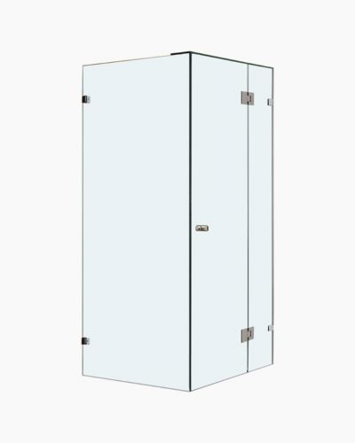 Oxley Frameless Shower Screen 1000mm Actual