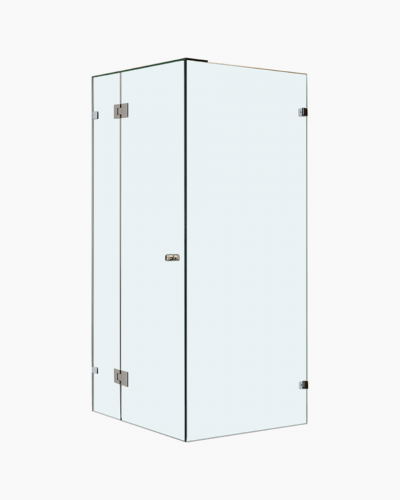 Oxley Frameless Shower Screen 1000mm Actual