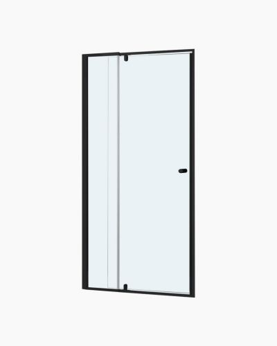 Lorna Wall to Wall Frame Shower Screen 960-1160 Black