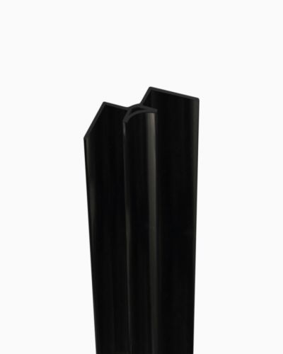 Shower Wall Panel Corner Trim Black