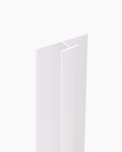 Shower Wall Panel H Trim White