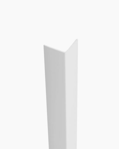 Shower Wall Panel L Angle Trim White 2500mm