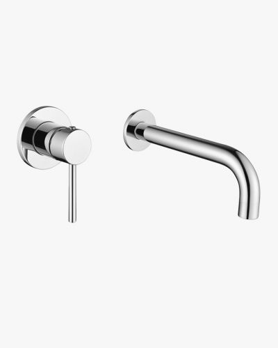 Tiffany Basin Wall Spout & Mixer Set