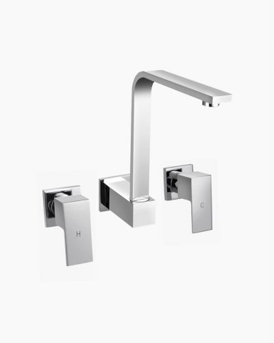 Sebastian Swivel Wall Spout & Tap Set