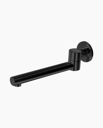 Eleanor Swivel Bath Spout Black
