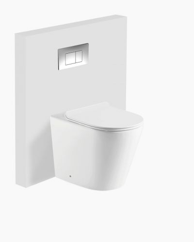 Missouri In Wall Toilet Matte White