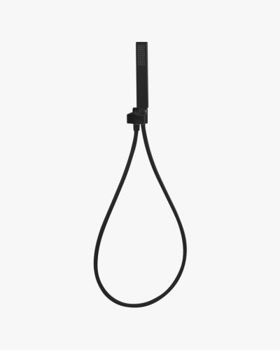 Sebastian Shower/Bath Handheld Head  with Bracket Black